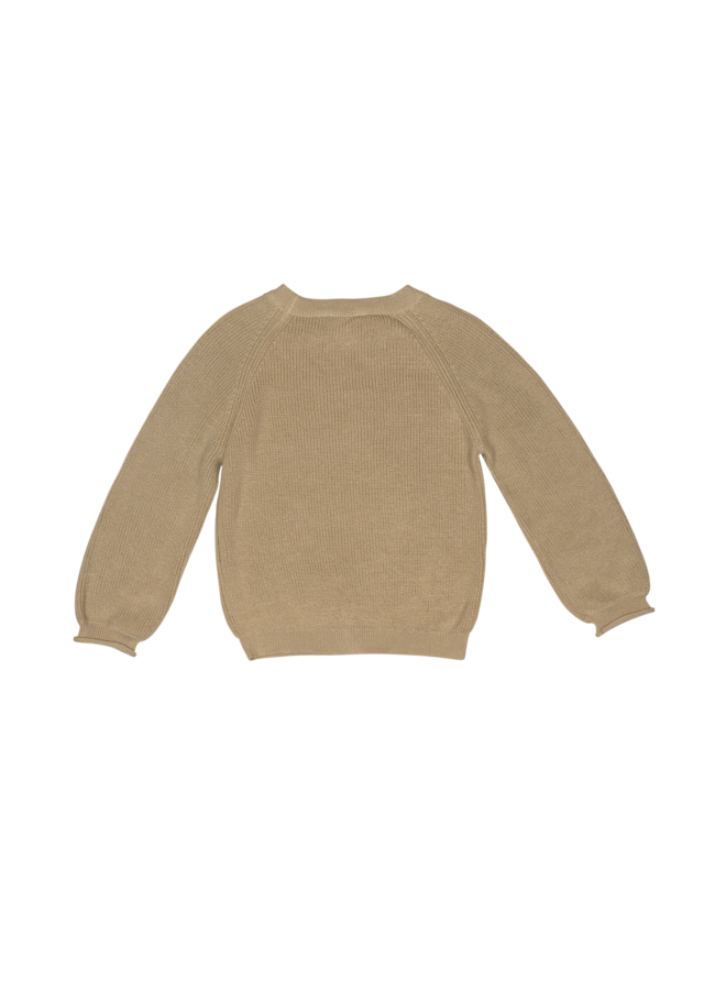 Baje - Bendigo knitted sweater – Sand