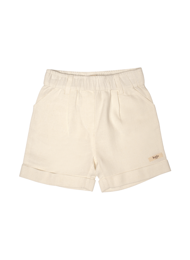 Mills linen short – Off white