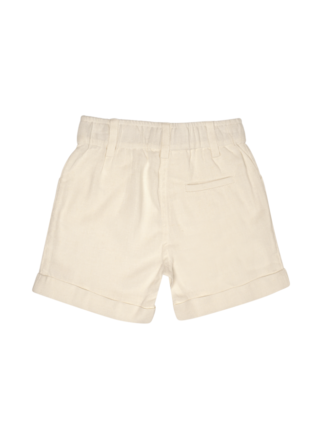 Baje - Mills linen short – Off white