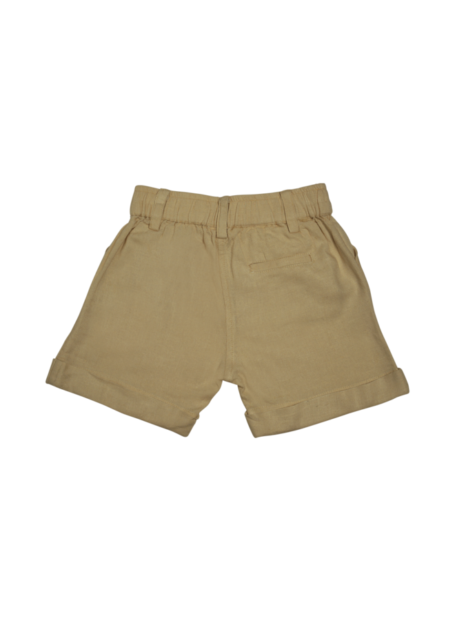 Baje - Mills linen short – Taupe