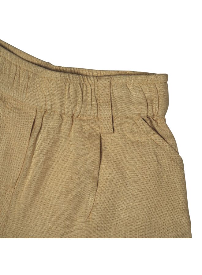 Baje - Mills linen short – Taupe