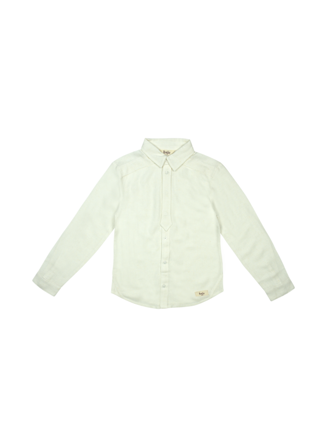 Baje - Texas linen blouse – Off white