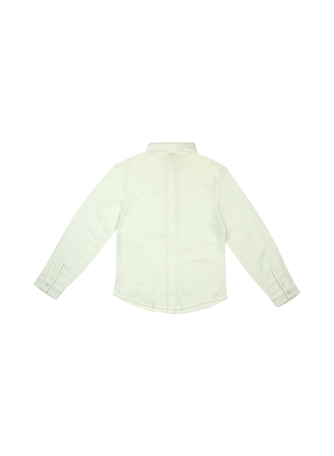 Baje - Texas linen blouse – Off white