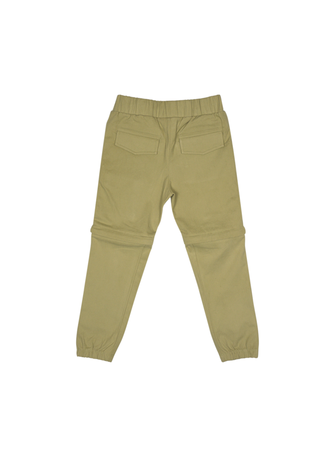 Baje - Terrey cargo pants – Almond