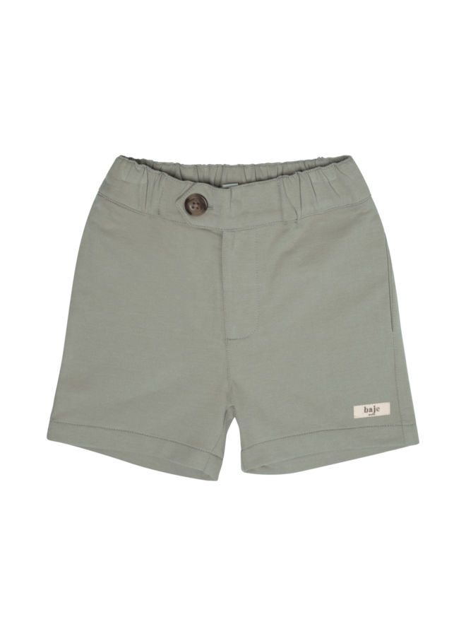 Manu jersey short – Agate grey