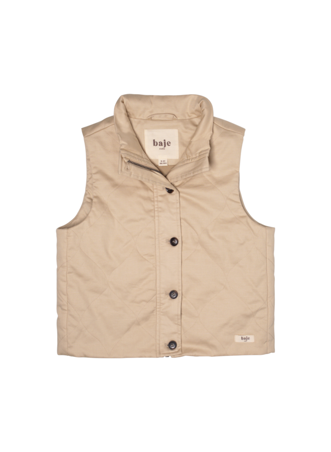 Baje - Ebor boys bodywarmer – Sand