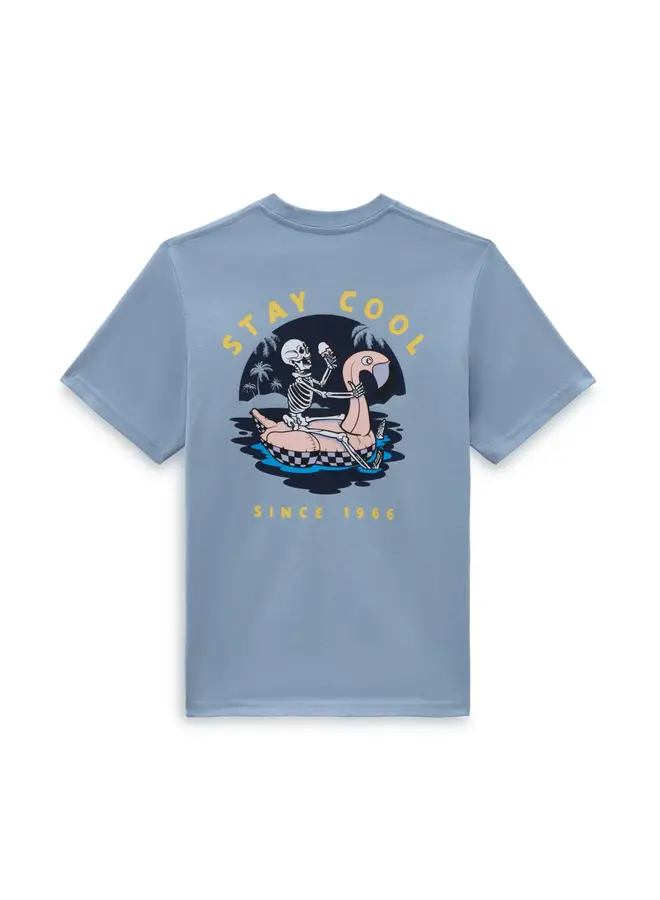 Vans - By stay cool SS T-shirt – Dusty blue