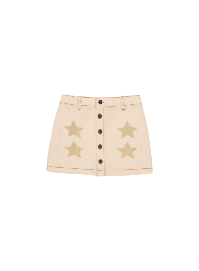 Tiny Cottons - Stars skirt – Light cream
