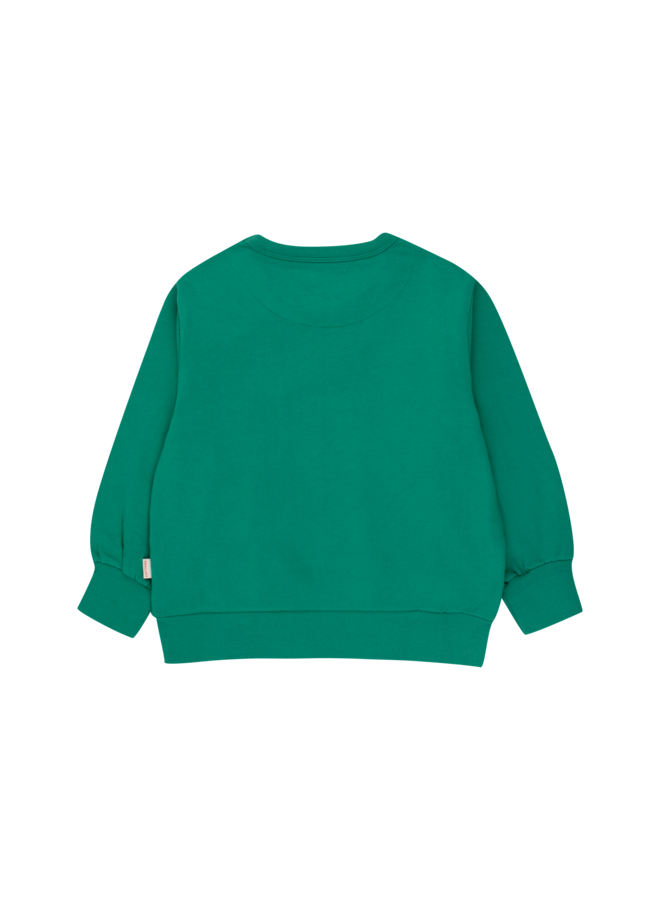 Tiny Cottons - Tiny peace sweatshirt – Deep green