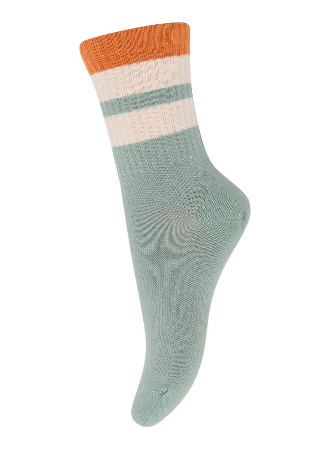 MP Denmark - Frej socks – 3043 Granite green