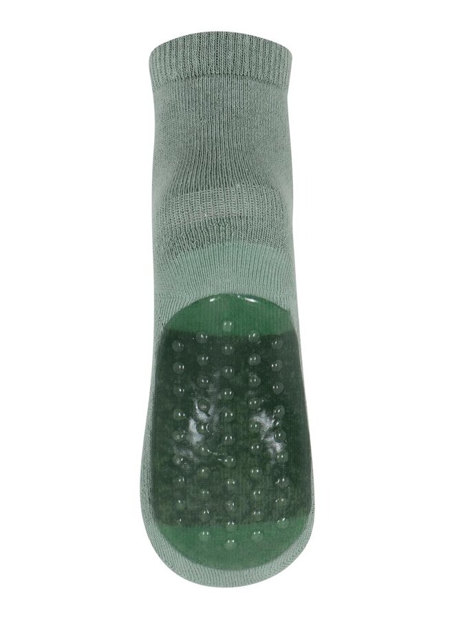 MP Denmark - Cotton socks – anti-slip – 3043 Granite green