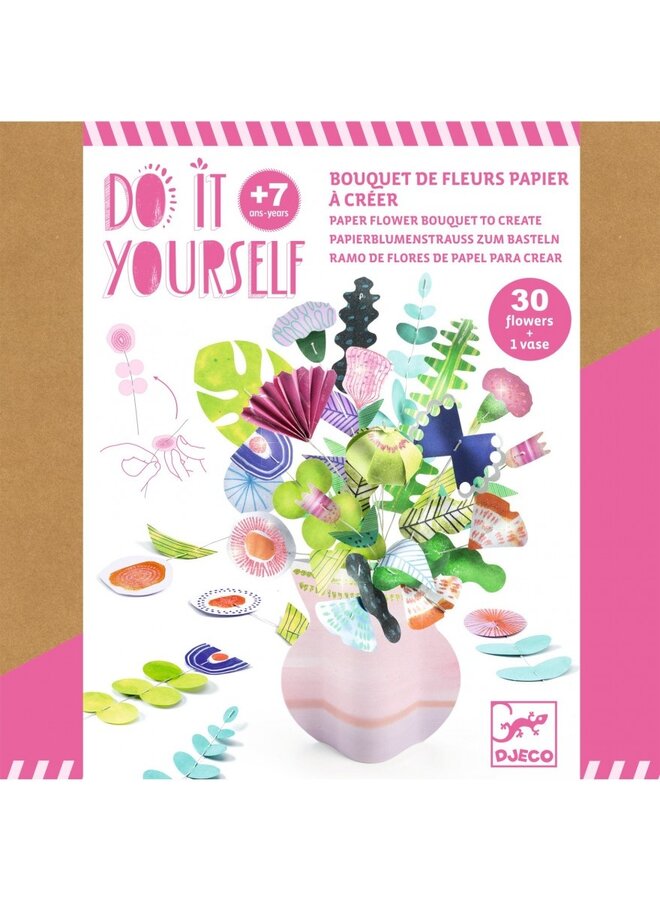 Knutselset diy – Bloemen delicate DJ07959