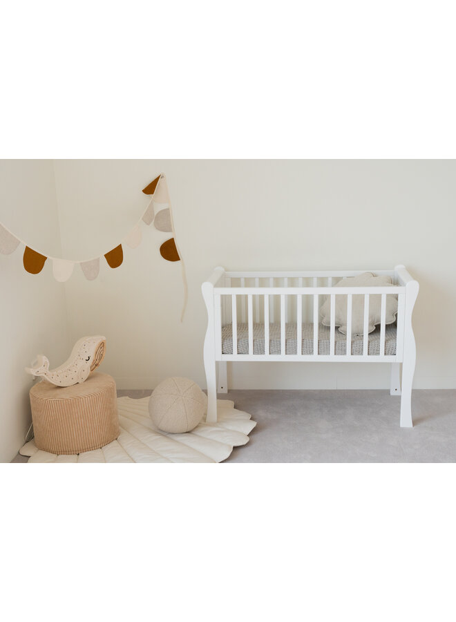 Woodies - Noble Crib - White