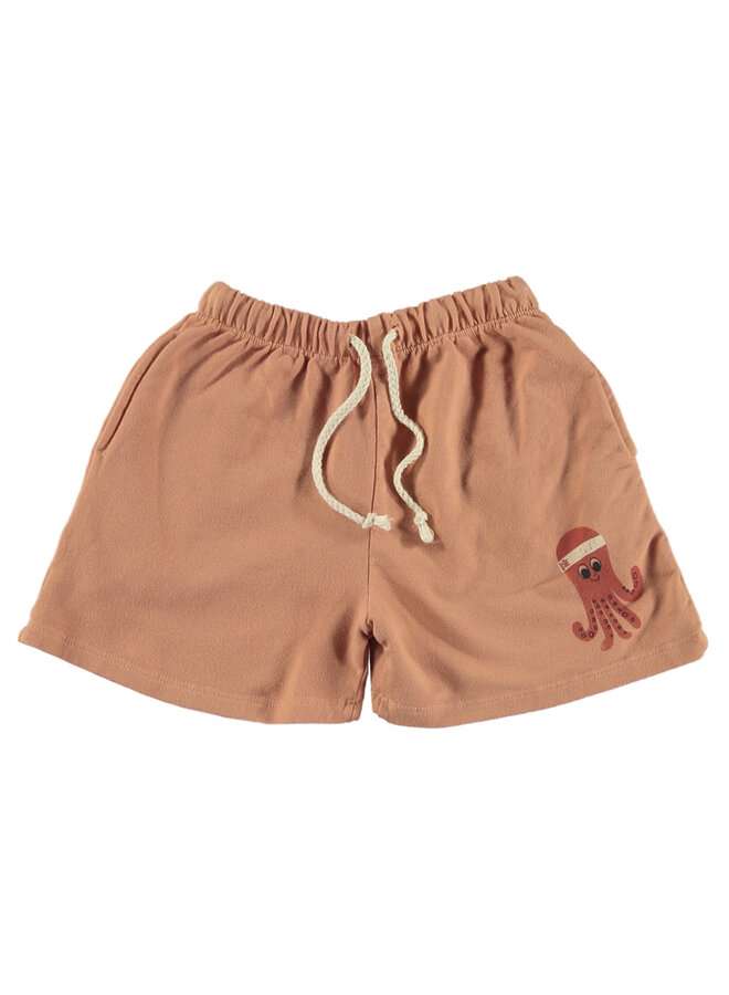 Bermuda shorts – Octopus peach