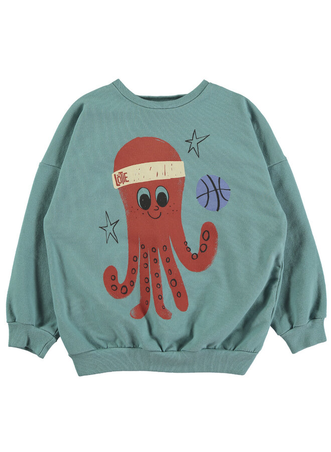 Lötiekids - Sweatshirt – Octopus pacific