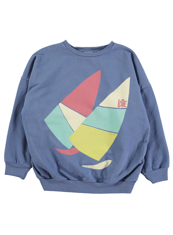 Lötiekids - Sweatshirt – Sails blue