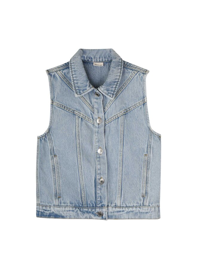 Jacky Sue - Billie gilet – Denim blue