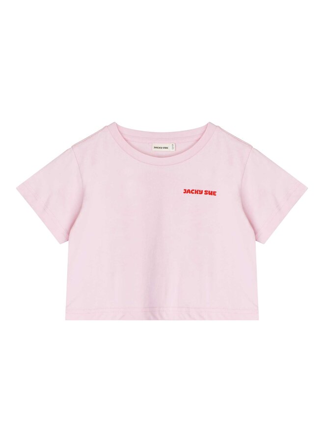 JS tee – Baby pink