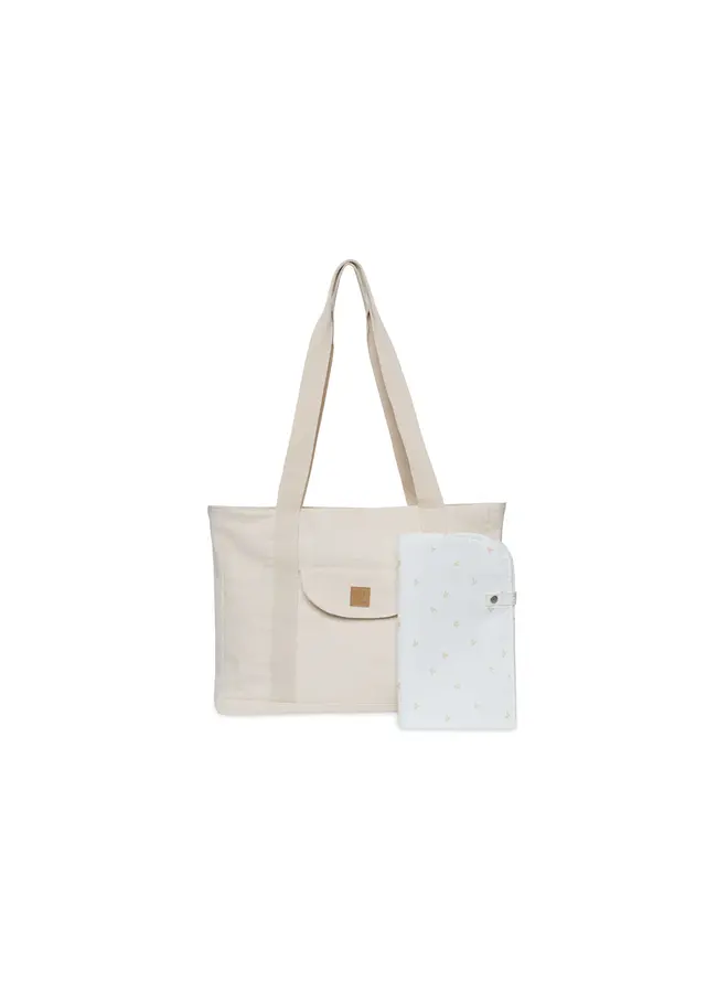 Jollein - Luiertas shopper – Twill natural