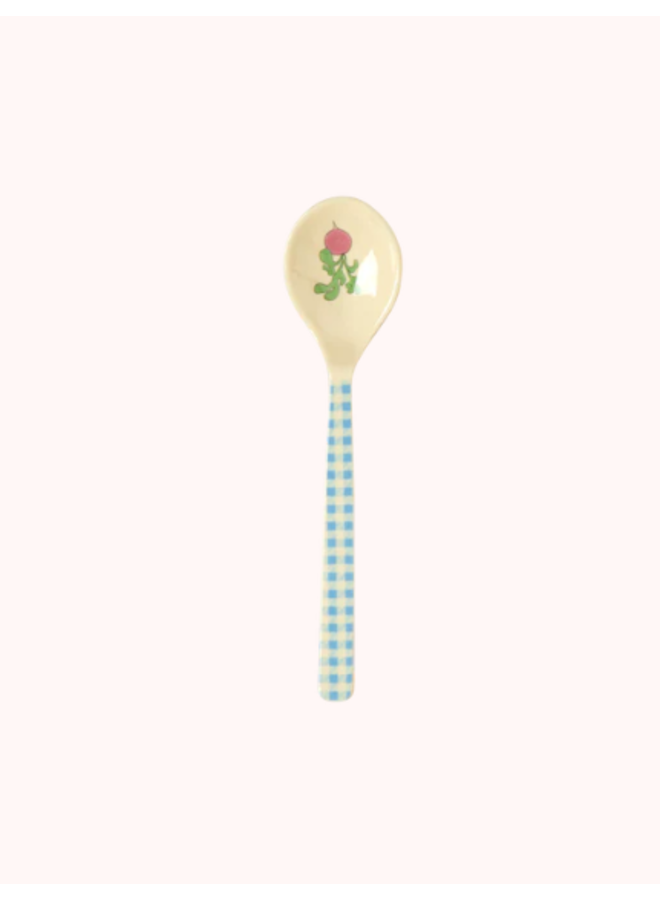 Melamine theelepeltje – Blauw – ravishing radish