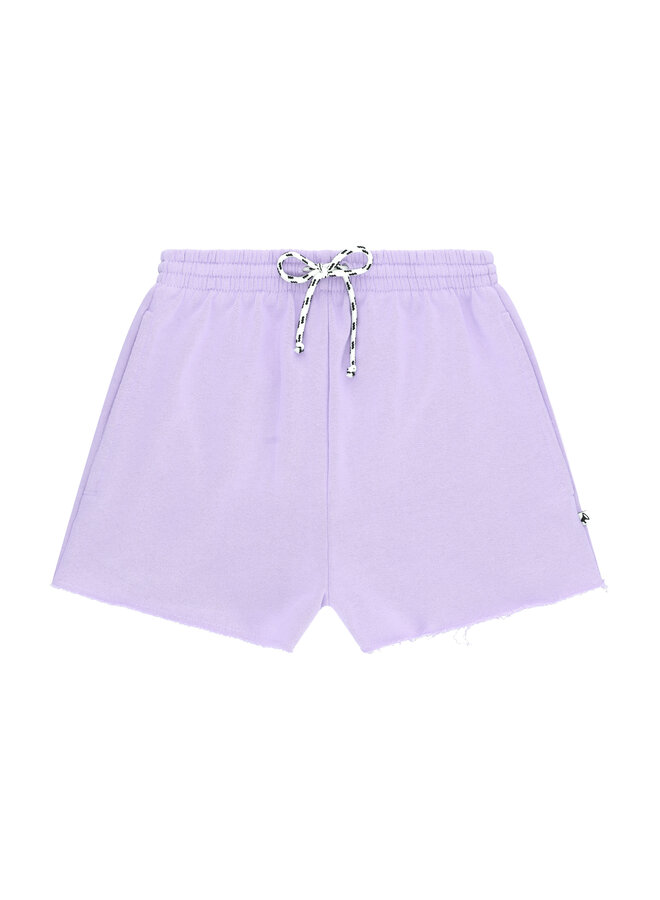 Cos I Said So - Jog short cut off – Pastel lilac