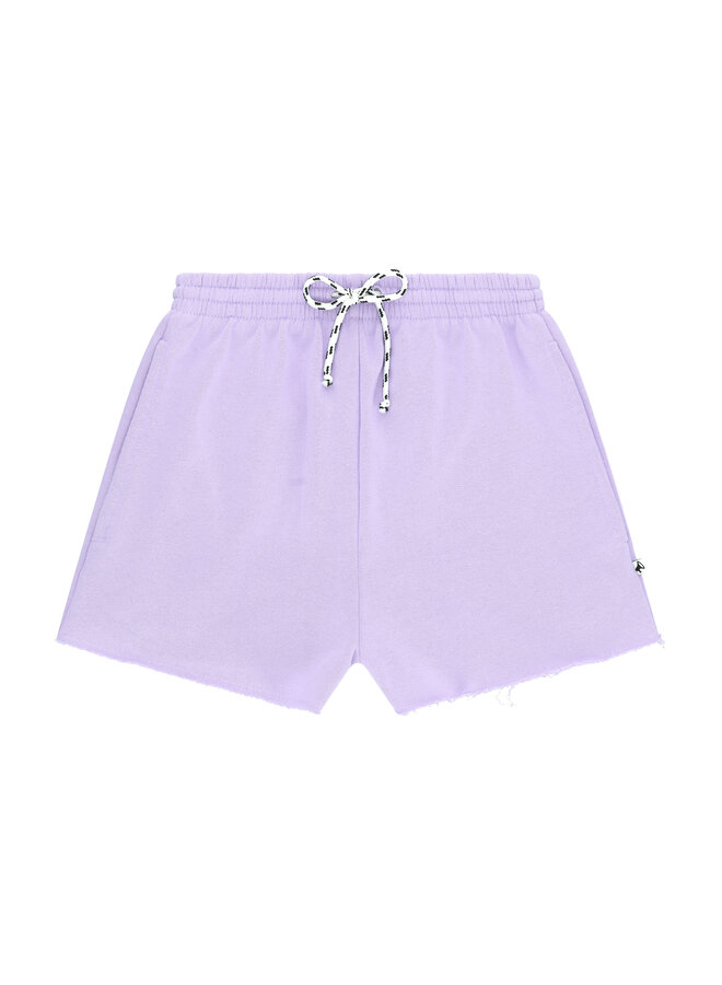 Jog short cut off – Pastel lilac