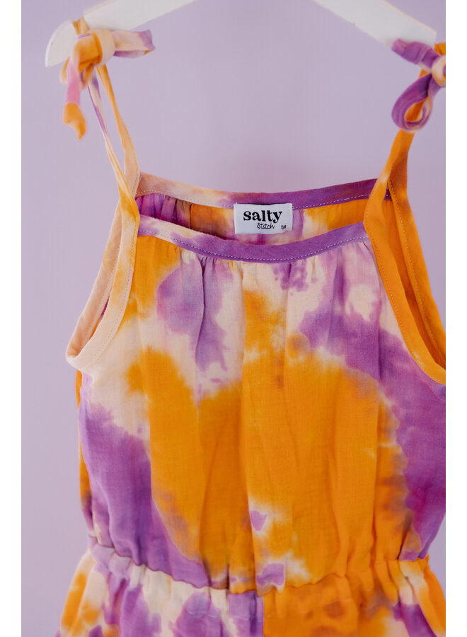 Salty Stitch - Jumpsuit - Baby cotton tie dye