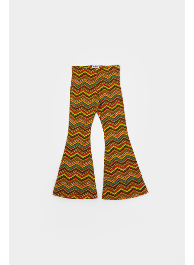 Flared legging - Ikat oranje