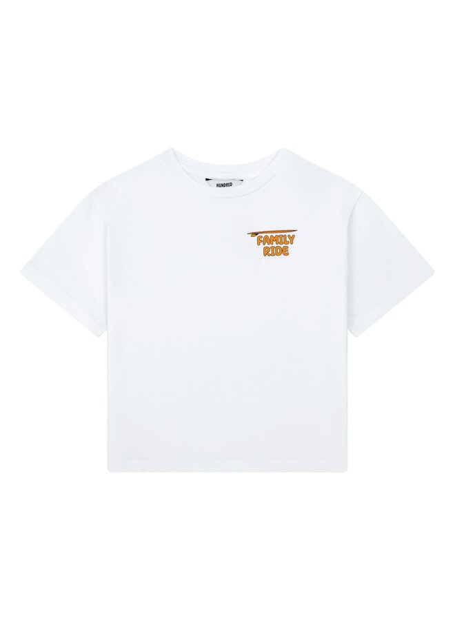 T-shirt Capitol family ride - Optical white