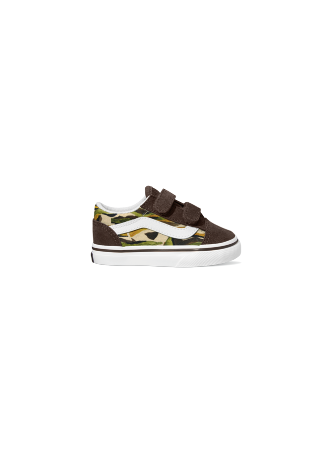 Old skool V footwear – Painted camo brown/multi