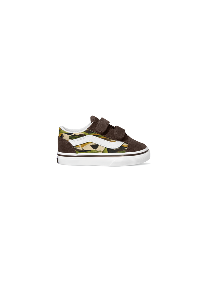 Vans - Old skool V footwear – Painted camo brown/multi