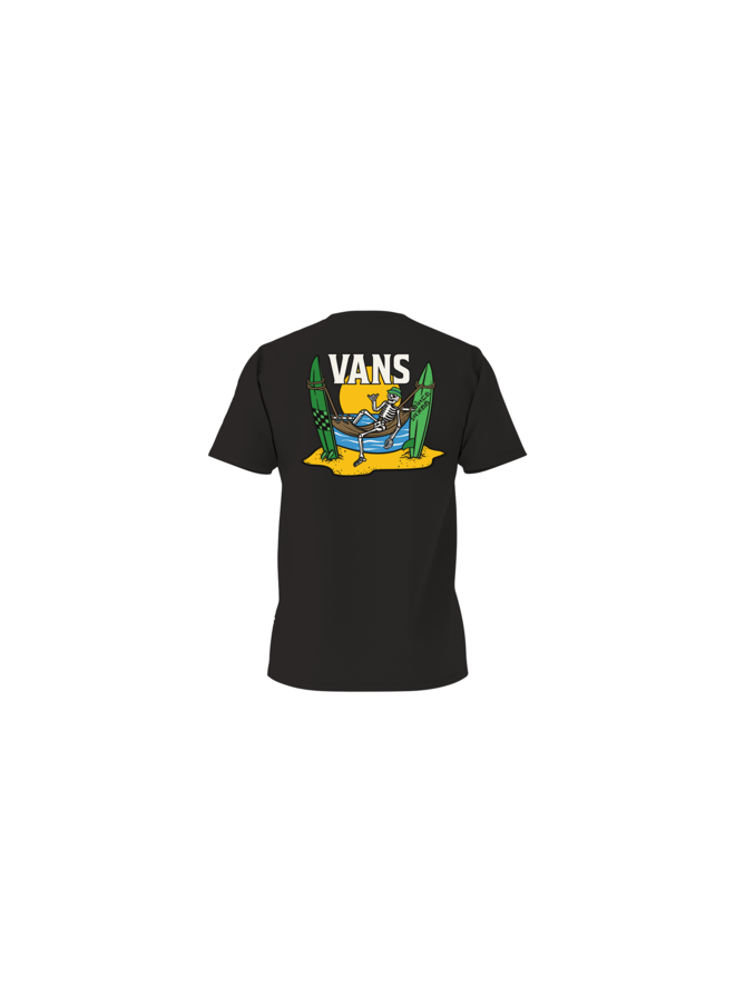 Vans - Shaka skeleton SS kids T-shirt – Black