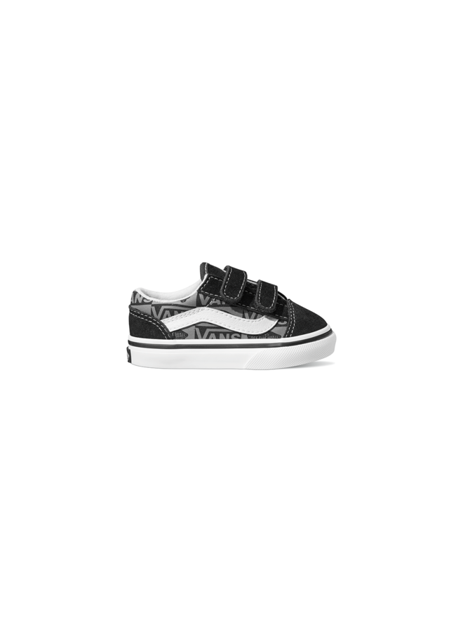 Vans - Old skool V logo footwear – Black/grey