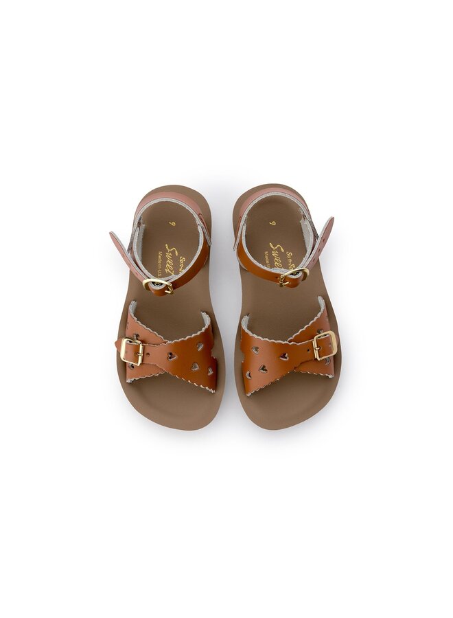 Salt Water Sandals - Sweetheart Child - Tan