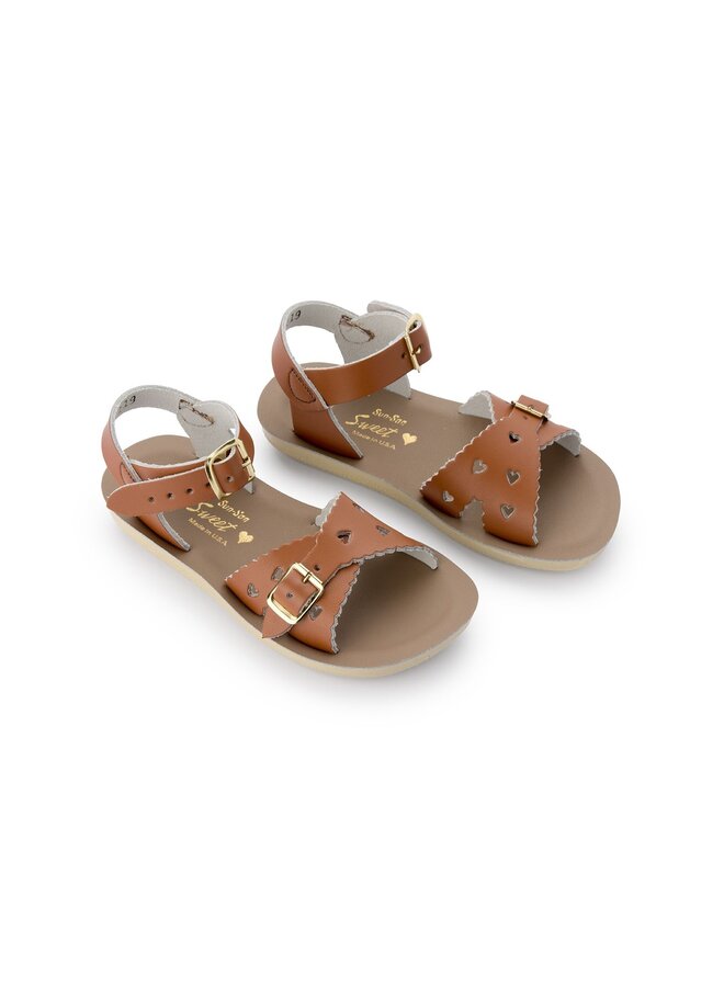 Salt Water Sandals - Sweetheart Child - Tan