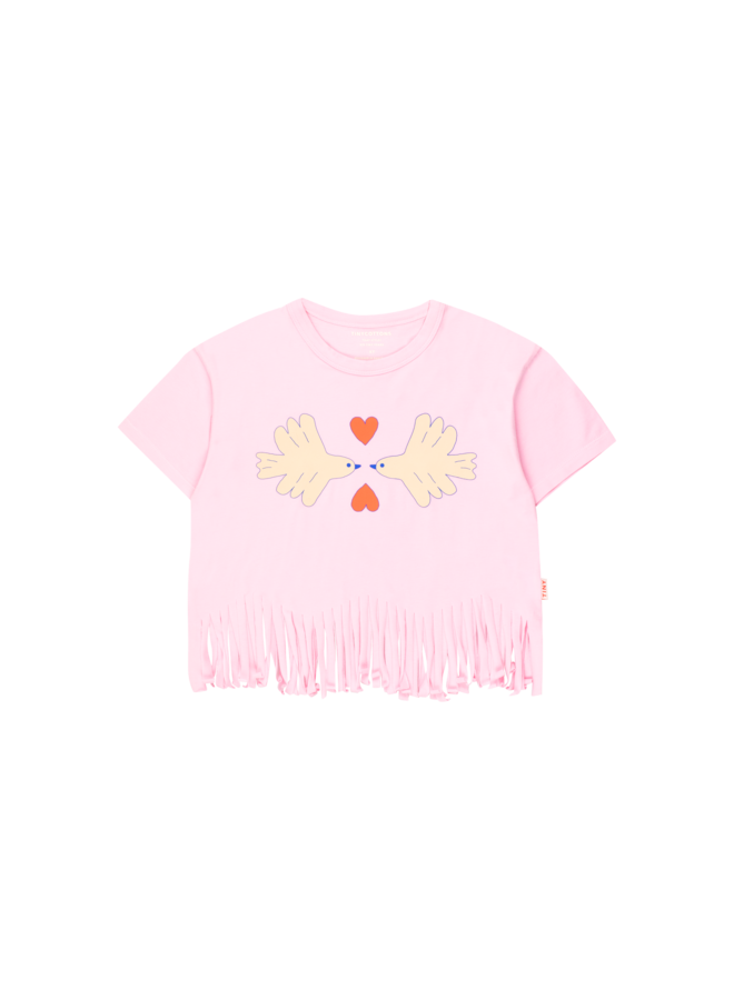 Doves tee – Light pink