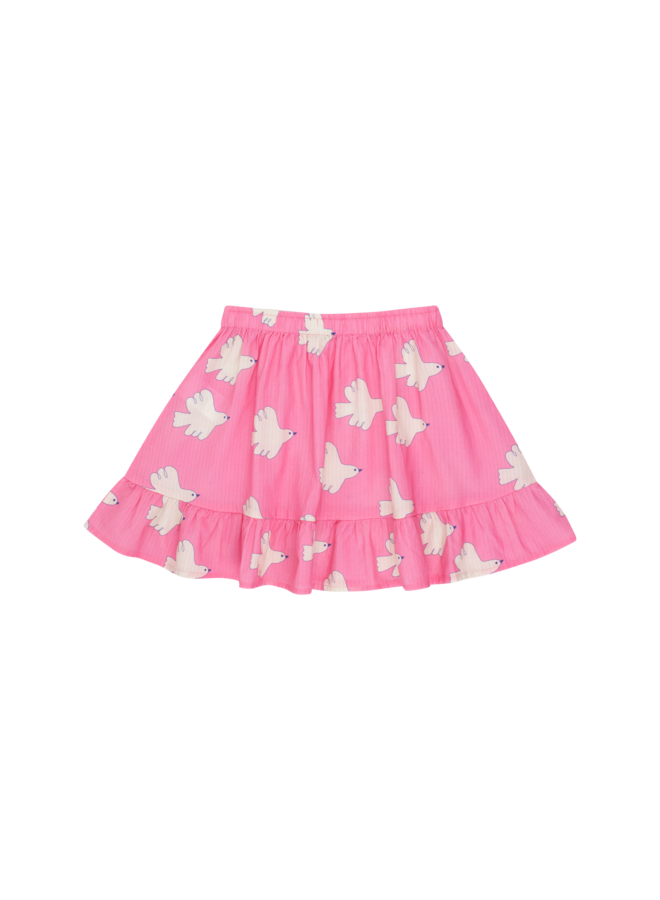 Tiny Cottons - Doves skirt – Dark pink