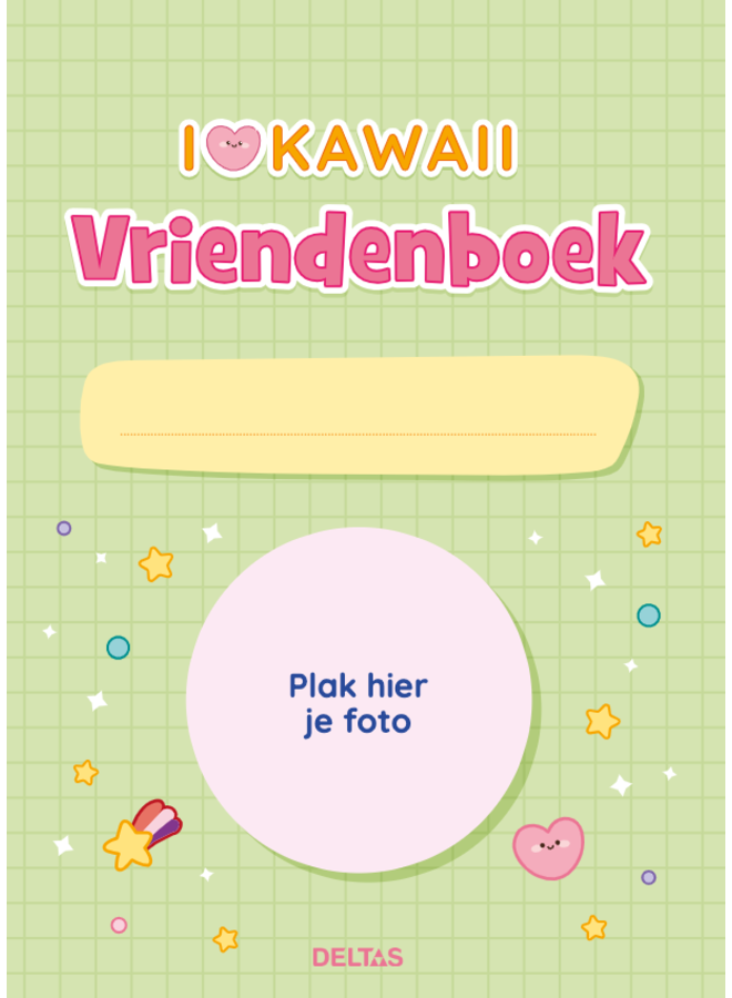 Deltas - Kawaii vriendenboek