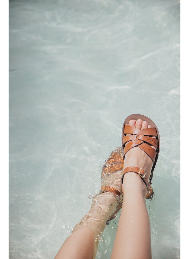 Salt Water Sandals - Swimmer Child - Tan