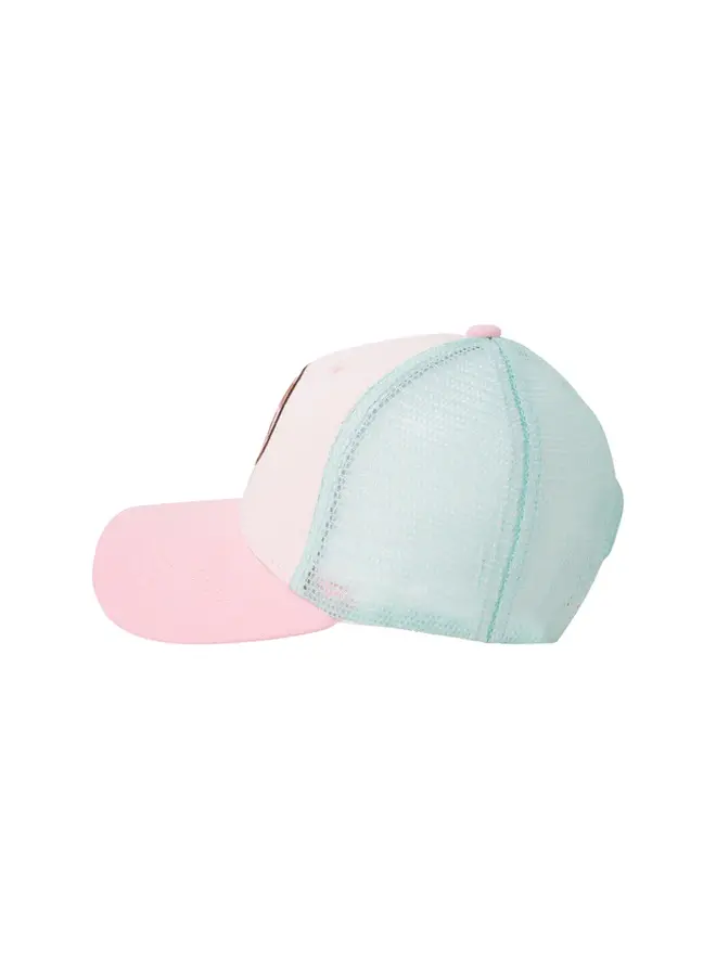 Lil' Boo - Trucker cap – Pink/turquoise