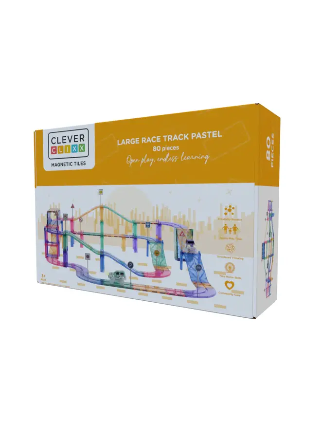 Large Race Track pastel - 80 Pieces