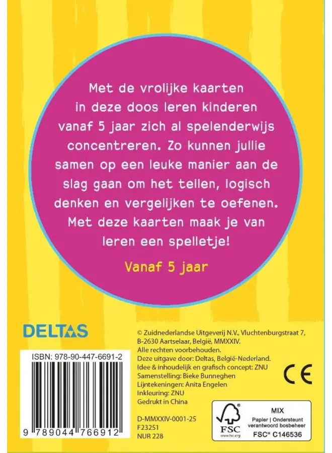 Deltas - Speel- en leerkaarten – Reuzeleuke concentratiespelletjes