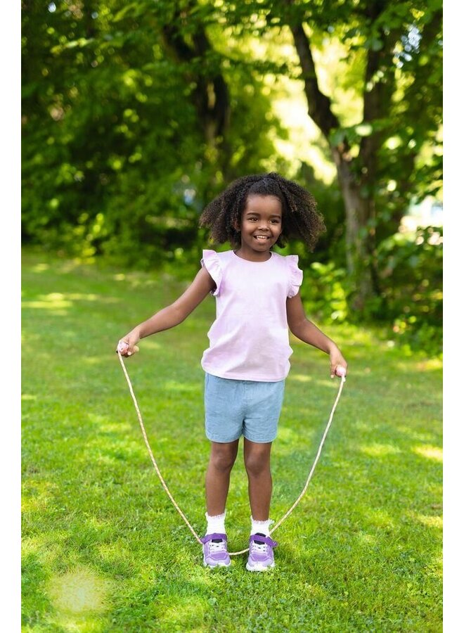 Moses - 25534 - Houten springtouw 2 meter - Roze