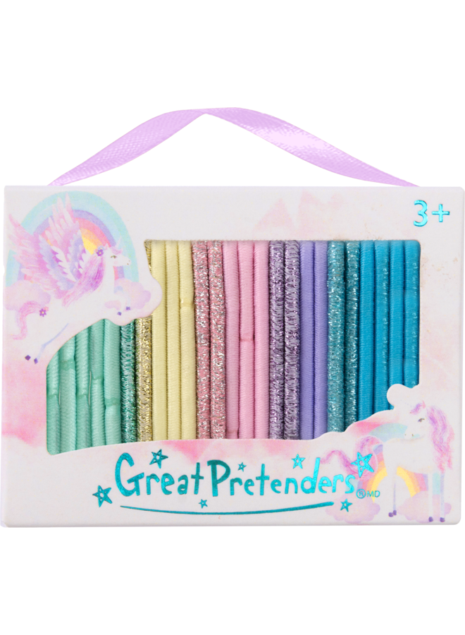 Great Pretenders - 88777- Over the Rainbow Hairties 25pc