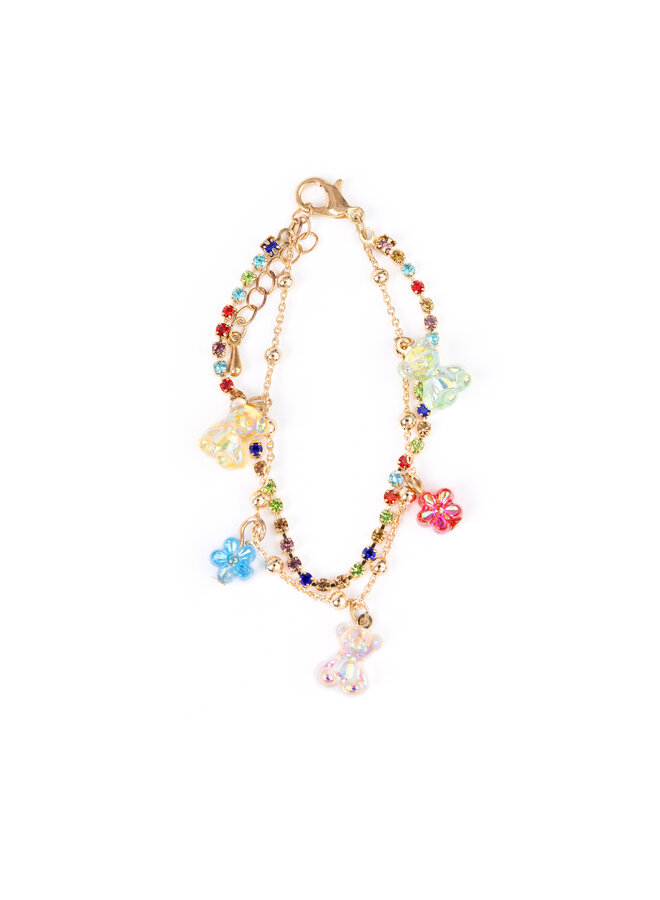 91803 - Boutique Chic Gummy Glam Bracelet