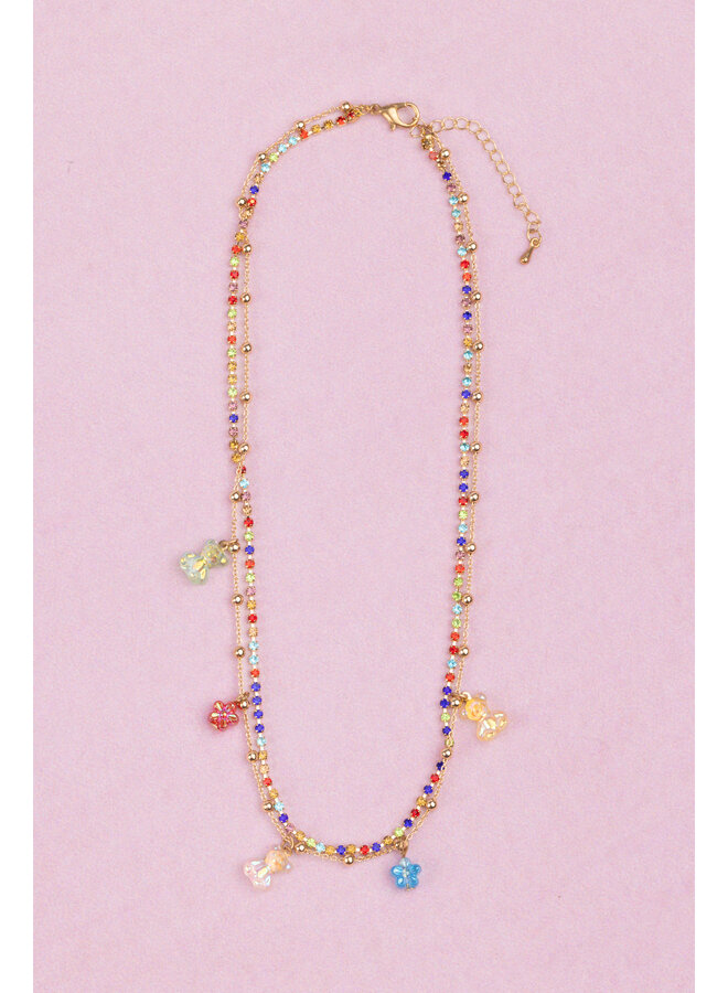 Great Pretenders - 92205 - Boutique Chic Gummy Glam Necklace