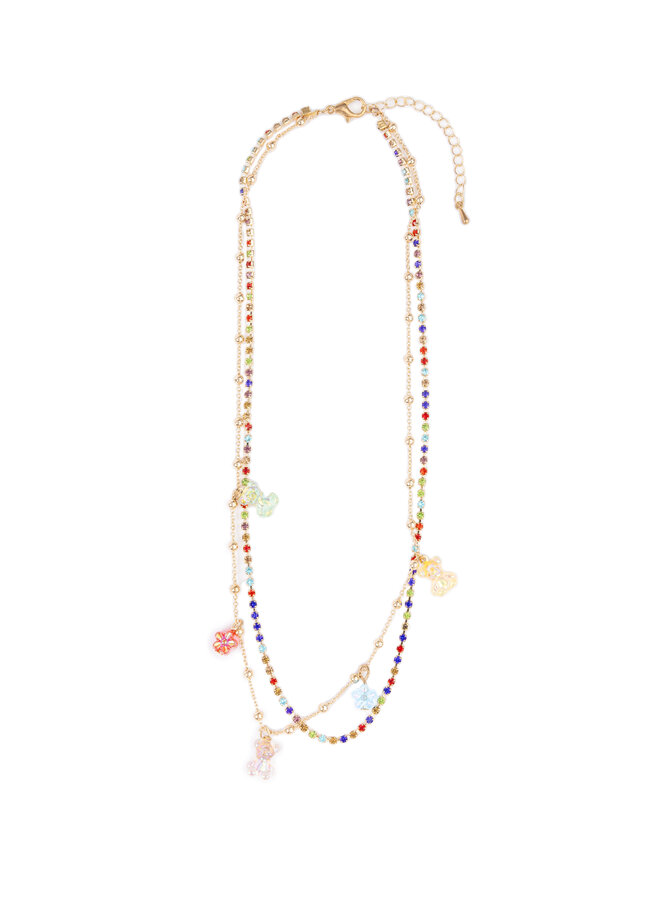 92205 - Boutique Chic Gummy Glam Necklace