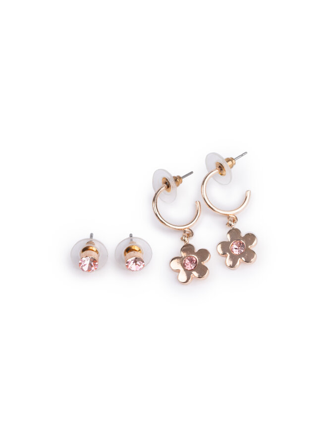 Great Pretenders - 92402 - Boutique Chic Bejewelled Blooms Earrings