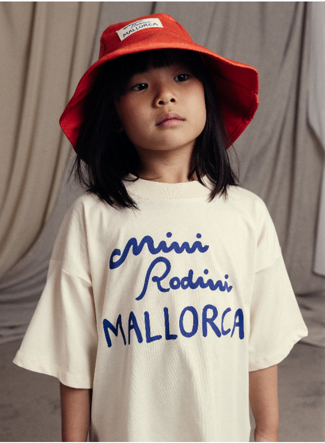 Mini Rodini - Mallorca sp ss tee – Offwhite
