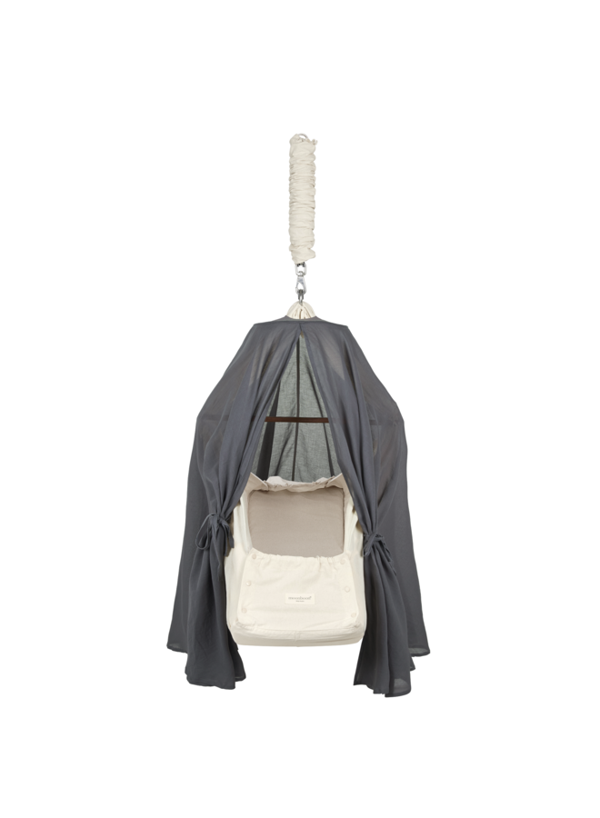 Moonboon - Bundel - Complete hangmat wieg Nature / Grey